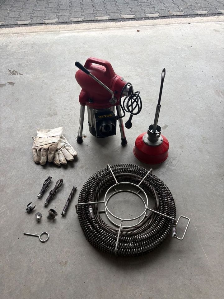 Rohrspirale Rohrreiniger Abflussreiniger mieten bei MENGTOOLS