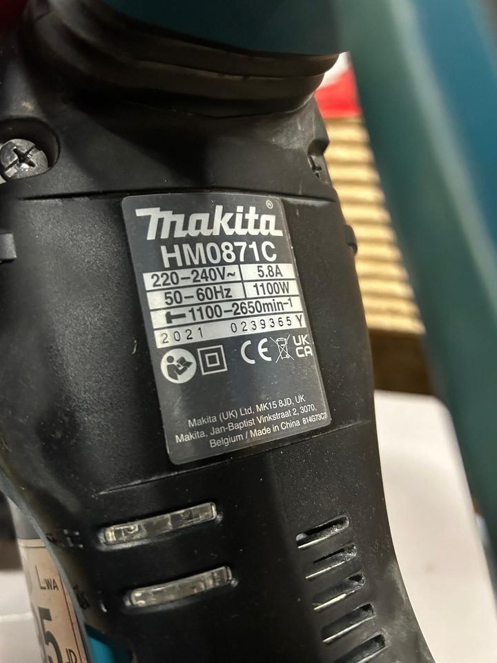 MAKITA Stemmhammer HM0871C N mieten bei MENGTOOLS – 3