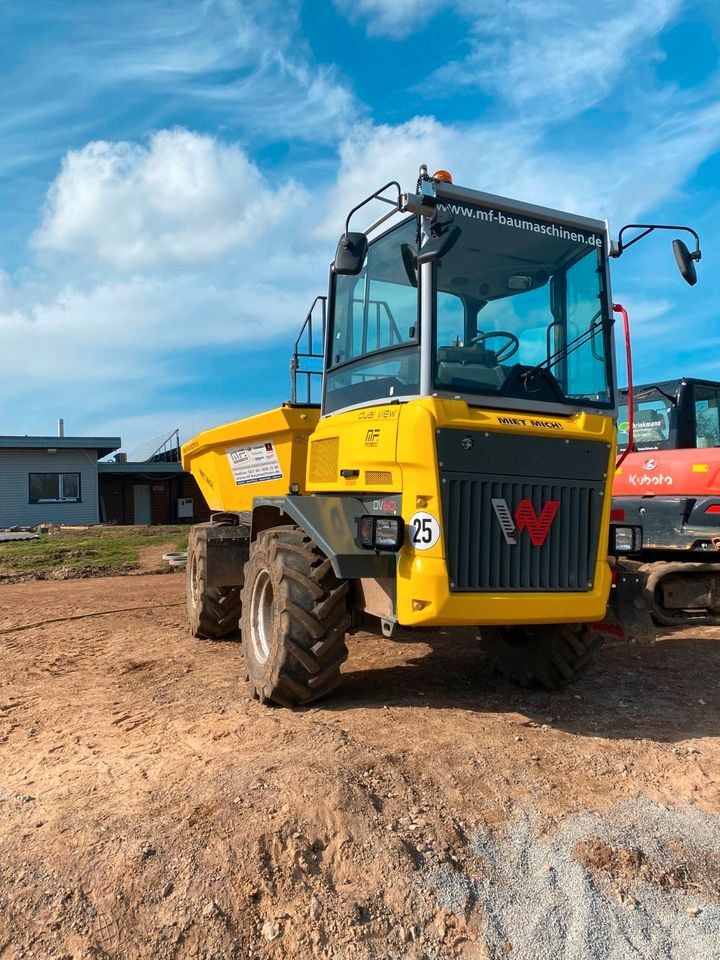 Raddumper Nutzlast 6000 kg Baumaschinen mieten bei MF Baumaschinen – 3