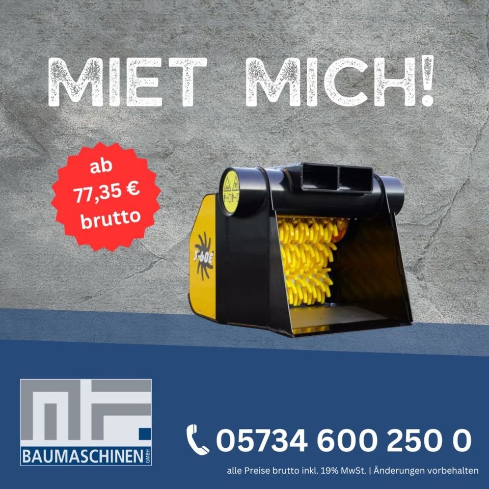 GyruStar Schaufelseparator Gewichtsklasse 2 3t mieten