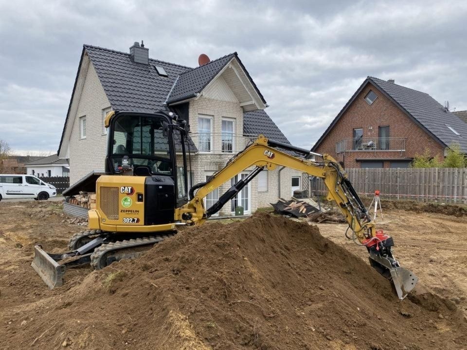 2,7t Minibagger Rototop Profi Ausstattung mieten bei MHmobil – 2