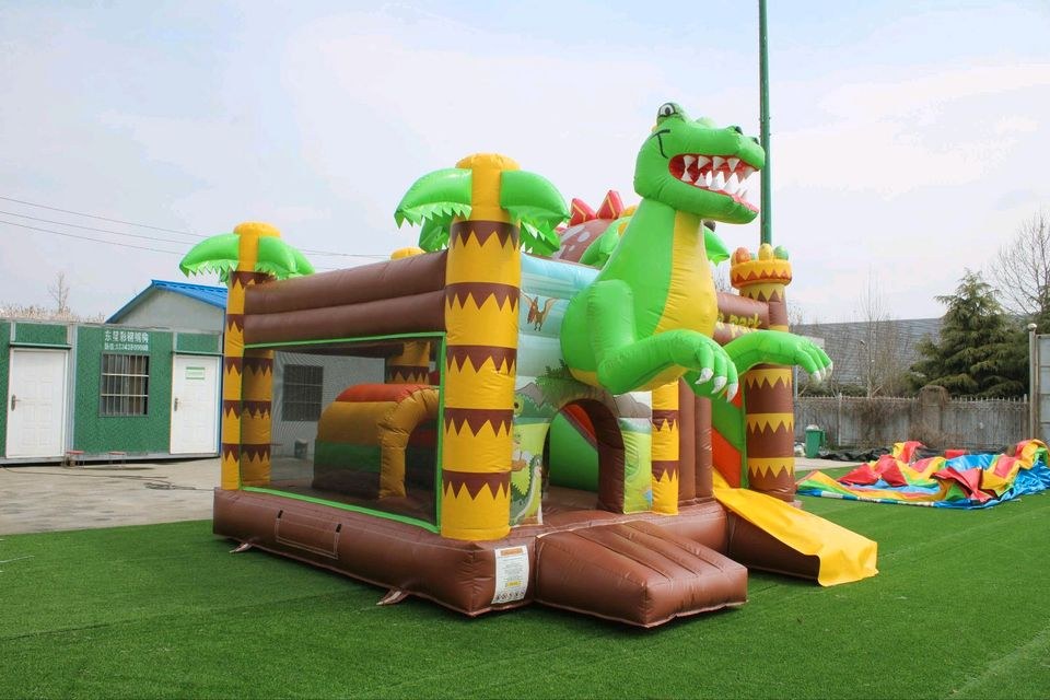 Hüpfburg Dino Rutsche mieten bei M.H.Events – Hüpfspaß für jede Feier – 2