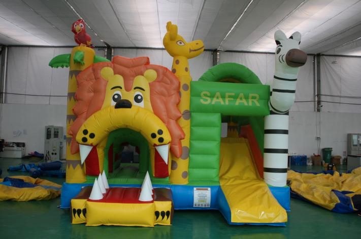 Hüpfburg Safari Rutsche mieten bei M.H.Events