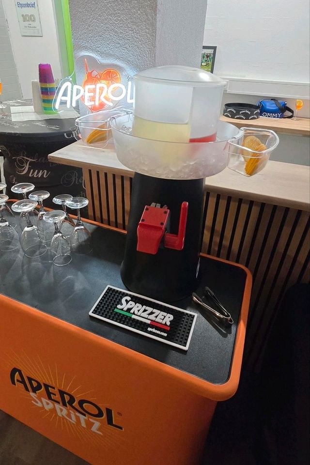 Mobile Aperol Spritz Bar Zapfanlage mieten bei M.H.Events – 4