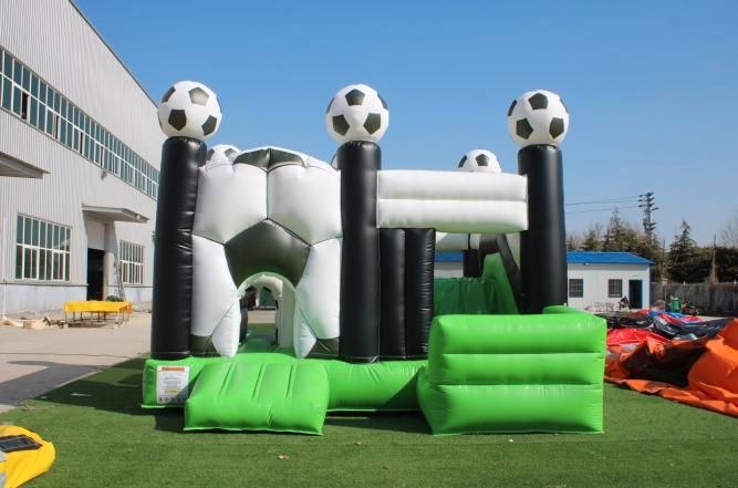 Hüpfburg Fußball Dartscheibe mieten bei M.H.Events – 2