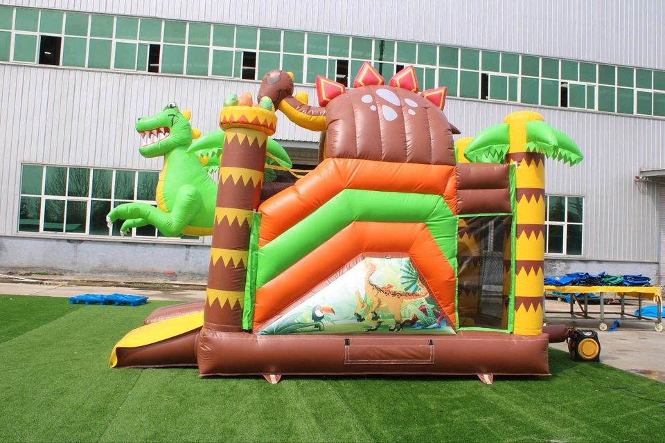Hüpfburg Dino Rutsche mieten bei M.H.Events – Hüpfspaß für jede Feier – 3