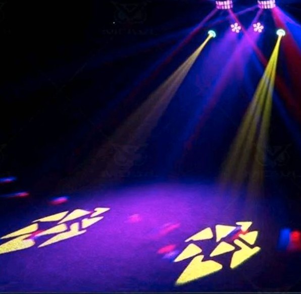 Partylicht Bühnenlicht LED Schriftzug Laser mieten bei M.H.Events – 3