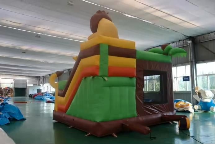 Hüpfburg Zoo Thema Giraffe mieten bei M.H.Events – 3