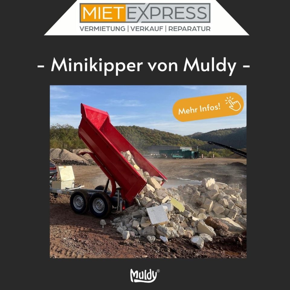 MULDY stabilste Kipp Anhänger es zurzeit gibt mieten bei Miet-Express – 2
