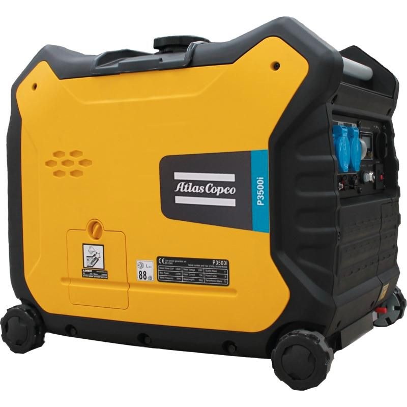 Stromaggregat Atlas Copco P3500i leiser mieten bei Miet-Express