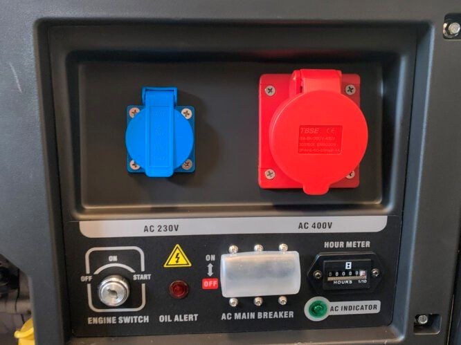 Stromaggregat 6,8 kVA Atlas Copco P6500T 230 V mieten bei Miet-Express – 4