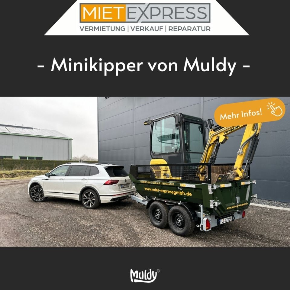 MULDY stabilste Kipp Anhänger es zurzeit gibt mieten bei Miet-Express – 4