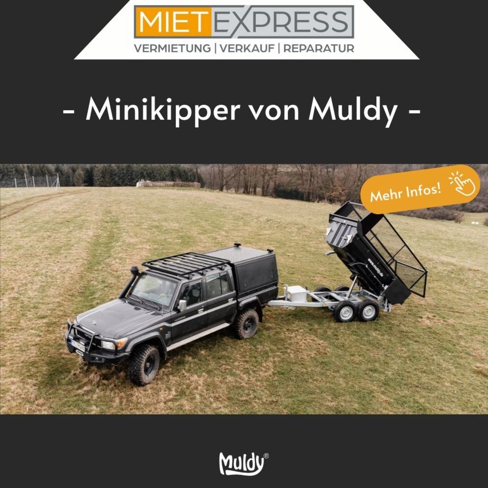 MULDY stabilste Kipp Anhänger es zurzeit gibt mieten bei Miet-Express – 3