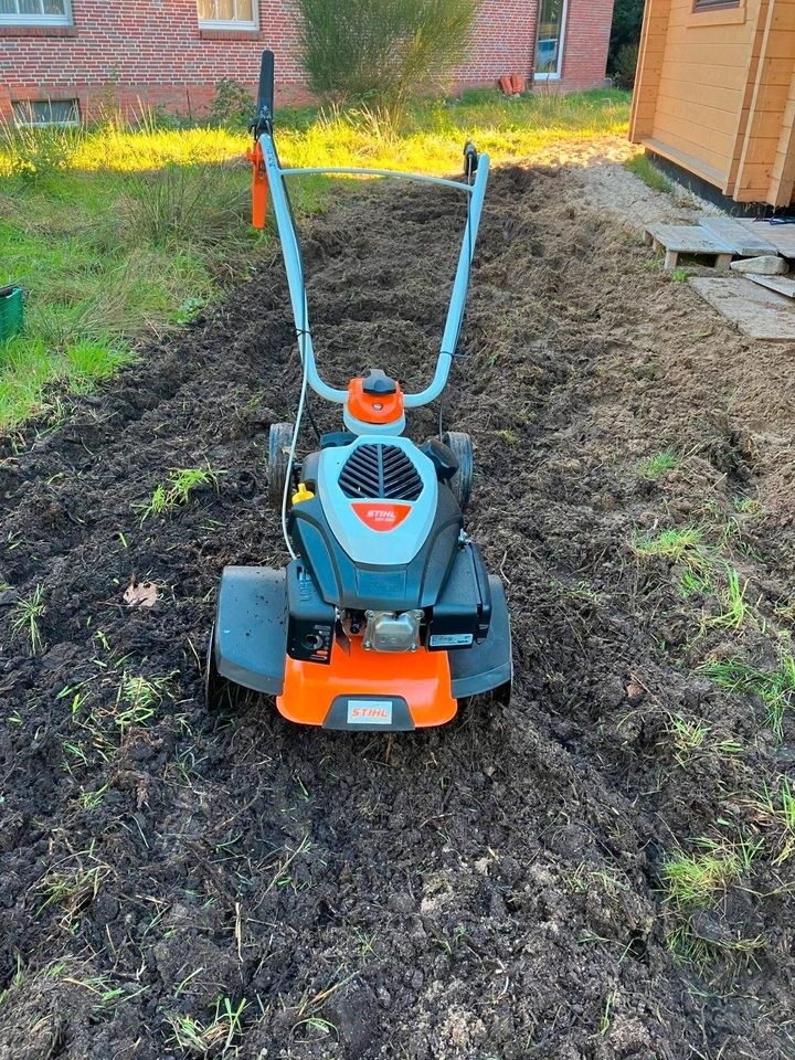 BRV Motorhacke Bodenfräse Gartenfräse Stihl MH mieten