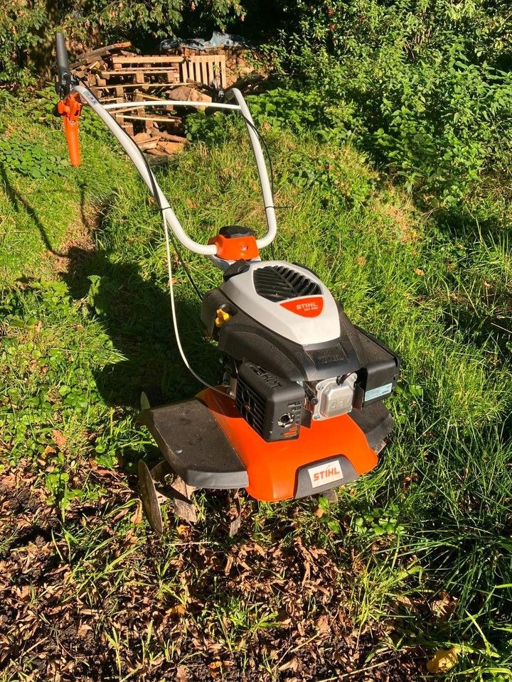 BRV Motorhacke Bodenfräse Gartenfräse Stihl MH mieten – 2