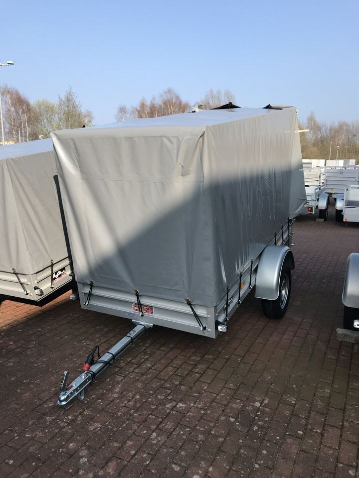 Koch Anhänger Plane 750kg 125 x 250 mieten bei Baumaschinenverleih