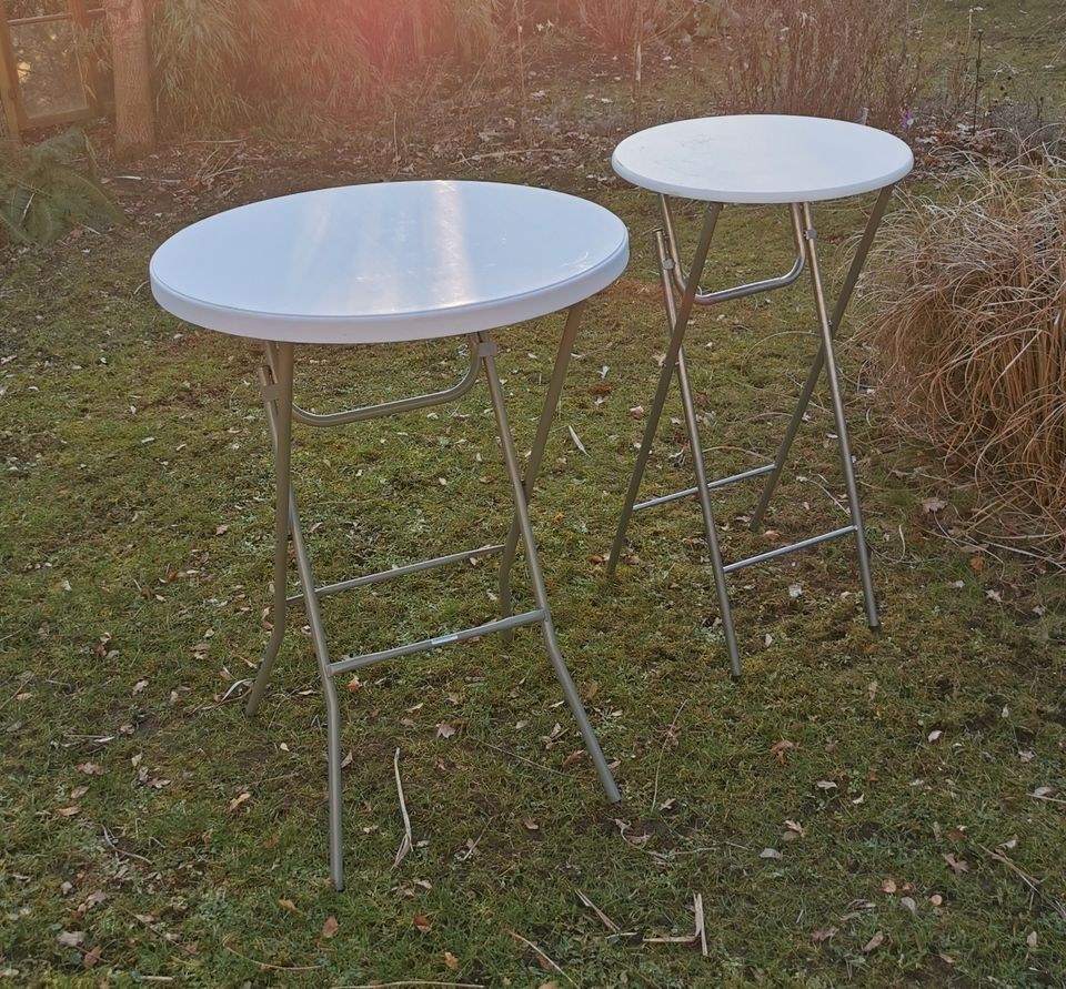 Stehtische D80cm mieten bei mieten-laden-kippen – für Empfang & Party