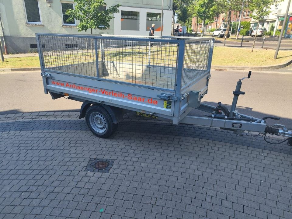 Kippanhänger Debon PW0 1300KG Kipper mieten in Sulzbach (Saar) – 2