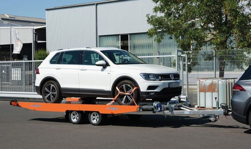 WM Autotransporter Auto Anhänger 3000KG kipper mieten