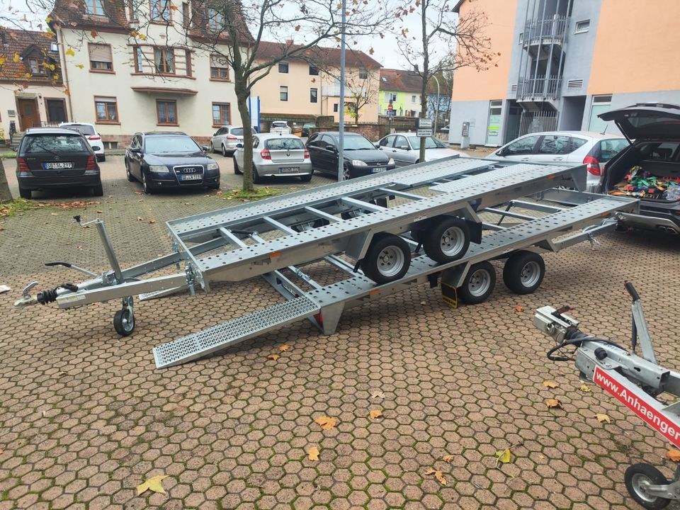 Humbaur FTK Kippbar Autotransporter 2700KG mieten in Sulzbach (Saar) – 2
