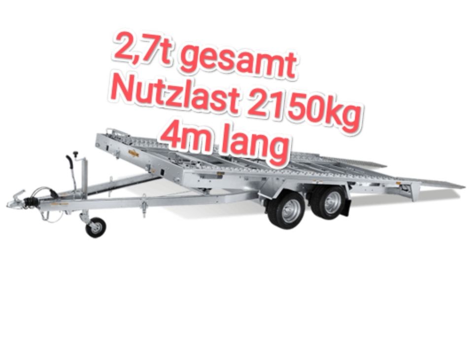 Humbaur FTK Kippbar Autotransporter 2700KG mieten in Sulzbach (Saar) – 4