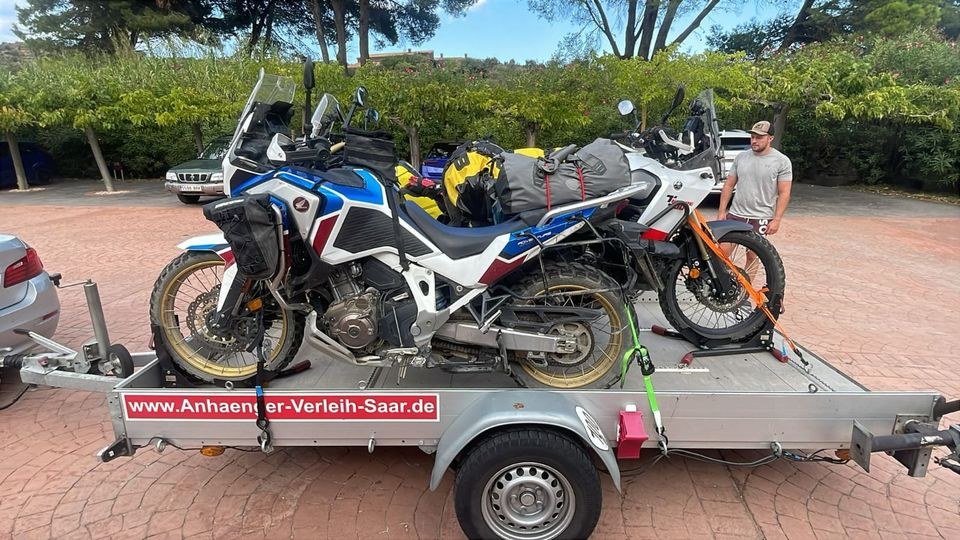 3er Motorradanhänger Anssems AMT 12X mieten in Sulzbach (Saar) – 3