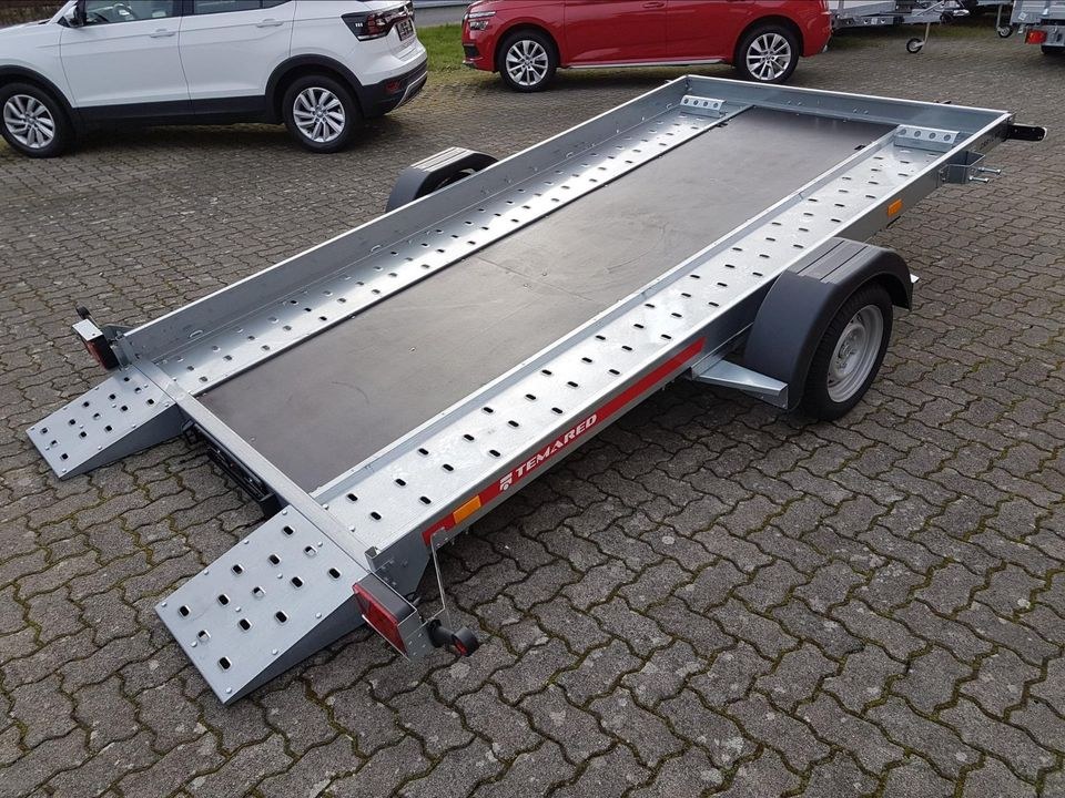 Autotransporter Temared 3518 U1,8t Auto Anhänger mieten