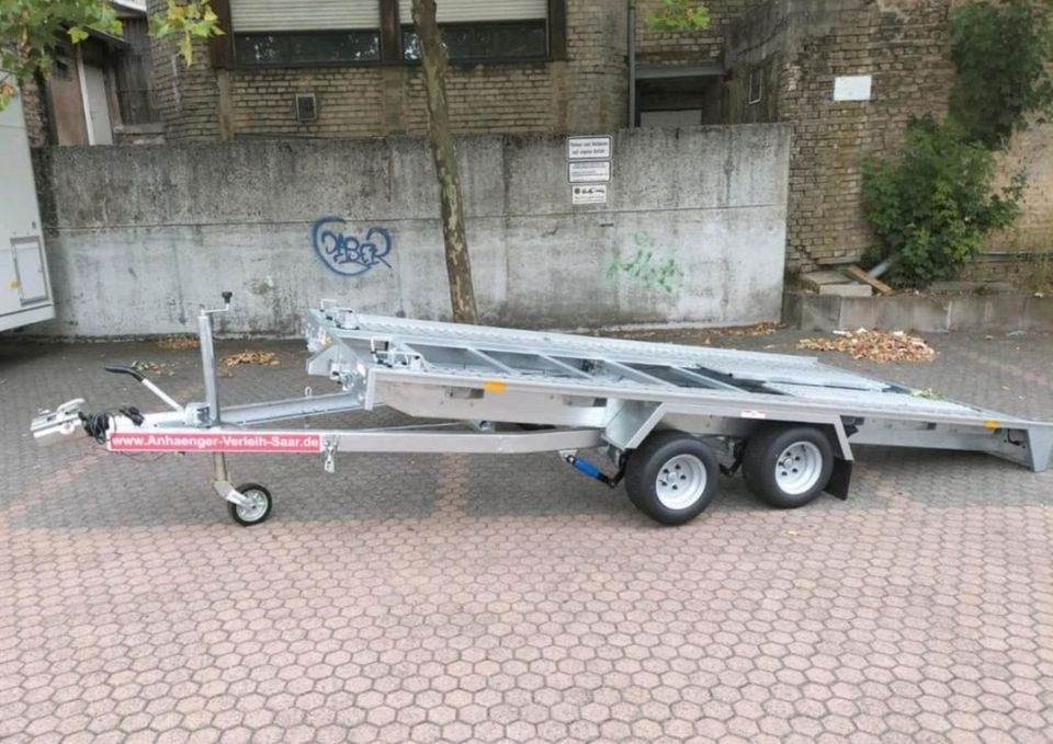 Humbaur FTK Kippbar Autotransporter 2700KG mieten in Sulzbach (Saar)