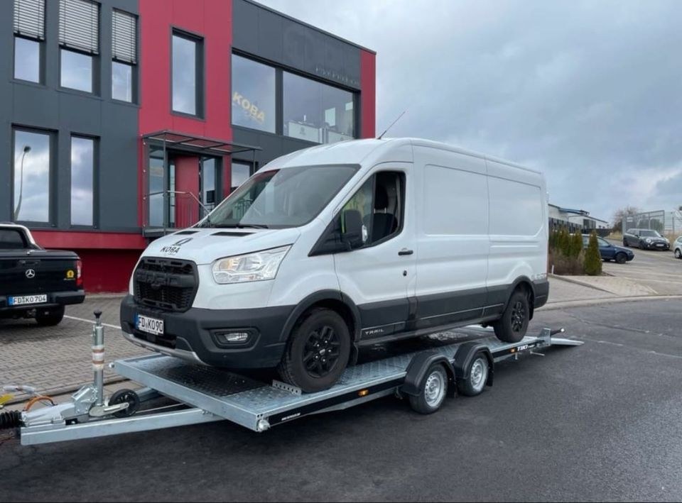 Tiki Autotransporter AP 3500kg DRB Tieflader mieten in Sulzbach (Saar)