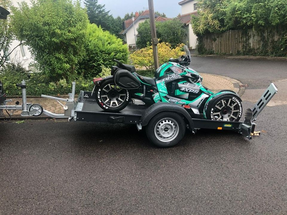 Unsinn UA2615 7 Can Motorradanhänger mieten in Sulzbach (Saar) – 2