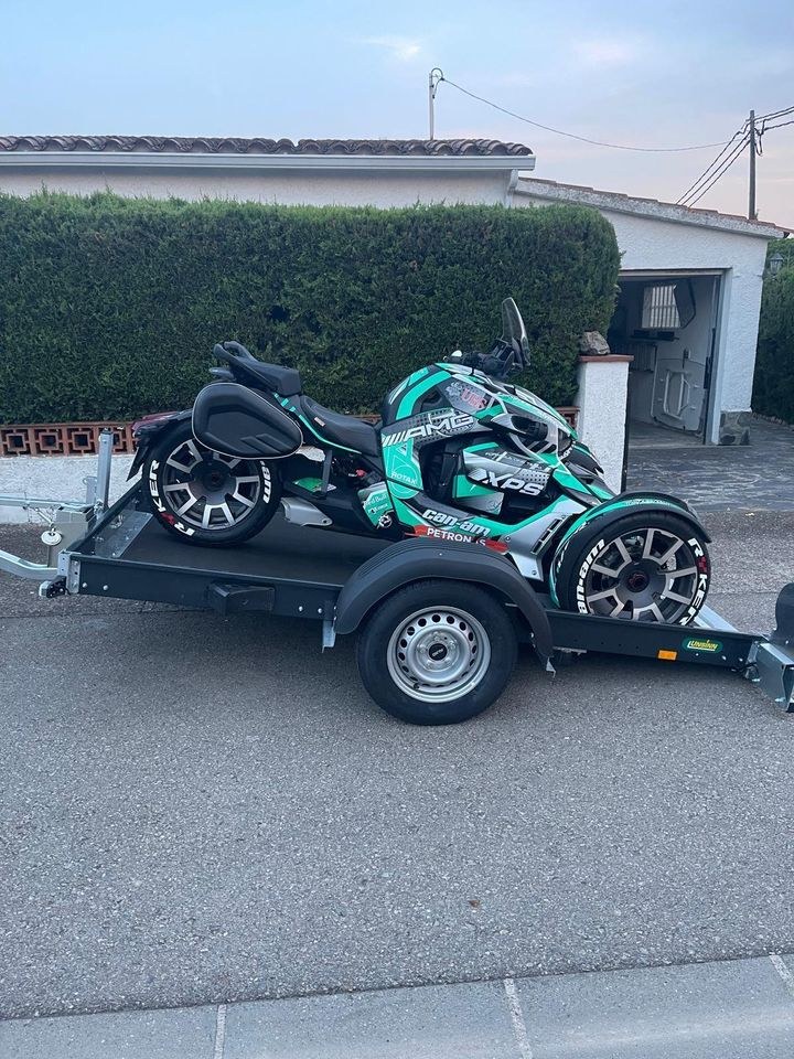 Unsinn UA2615 7 Can Motorradanhänger mieten in Sulzbach (Saar) – 4