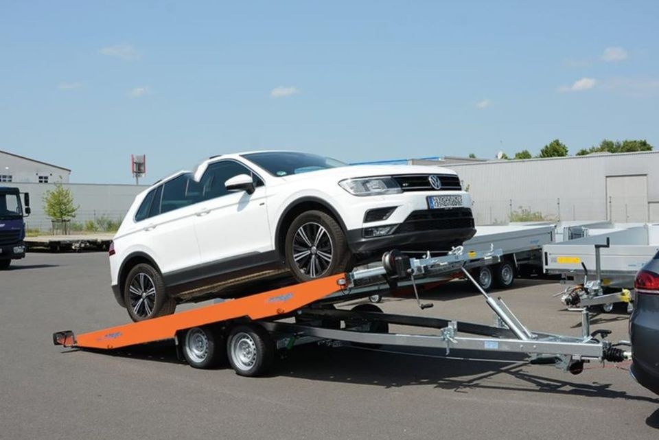 WM Autotransporter Auto Anhänger 3000KG kipper mieten – 2