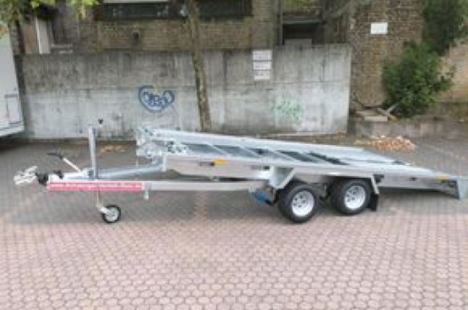 Autotransporter Auto Anhänger Humbaur FTK mieten in Sulzbach (Saar) – 2