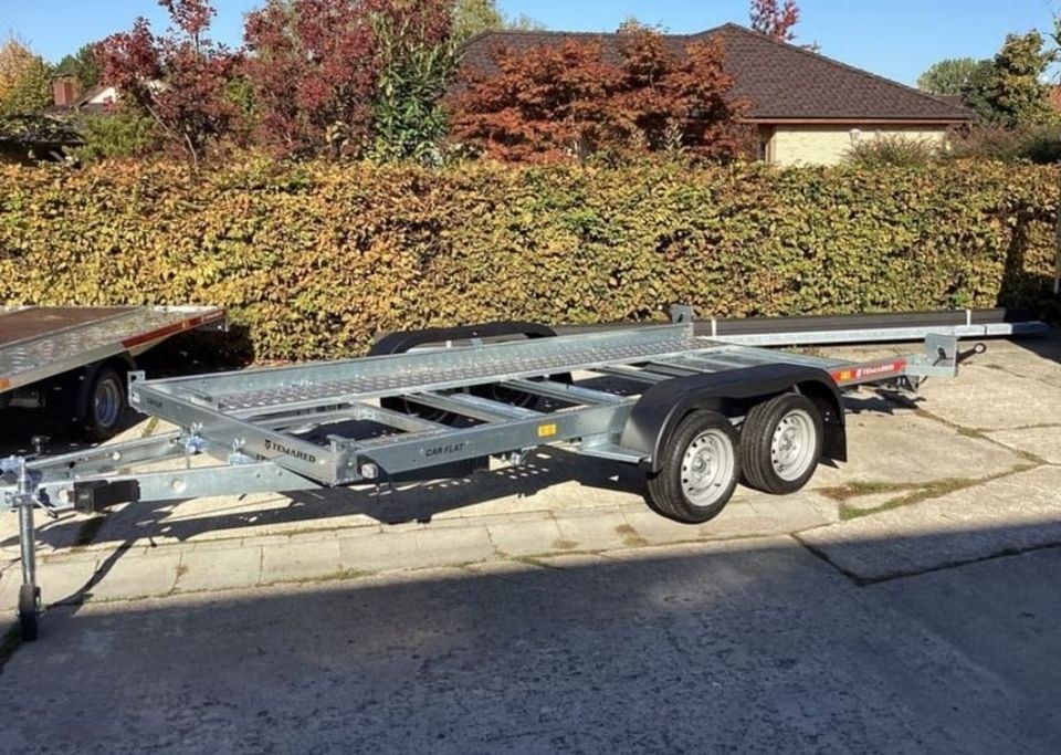 Temared leichter Autotransporter Auto Anhänger mieten – 2