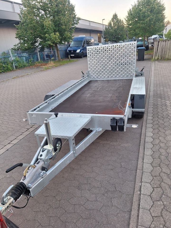 Martz Bau3 Baumaschinen Anhänger Mini Bagger mieten in Sulzbach (Saar) – 2