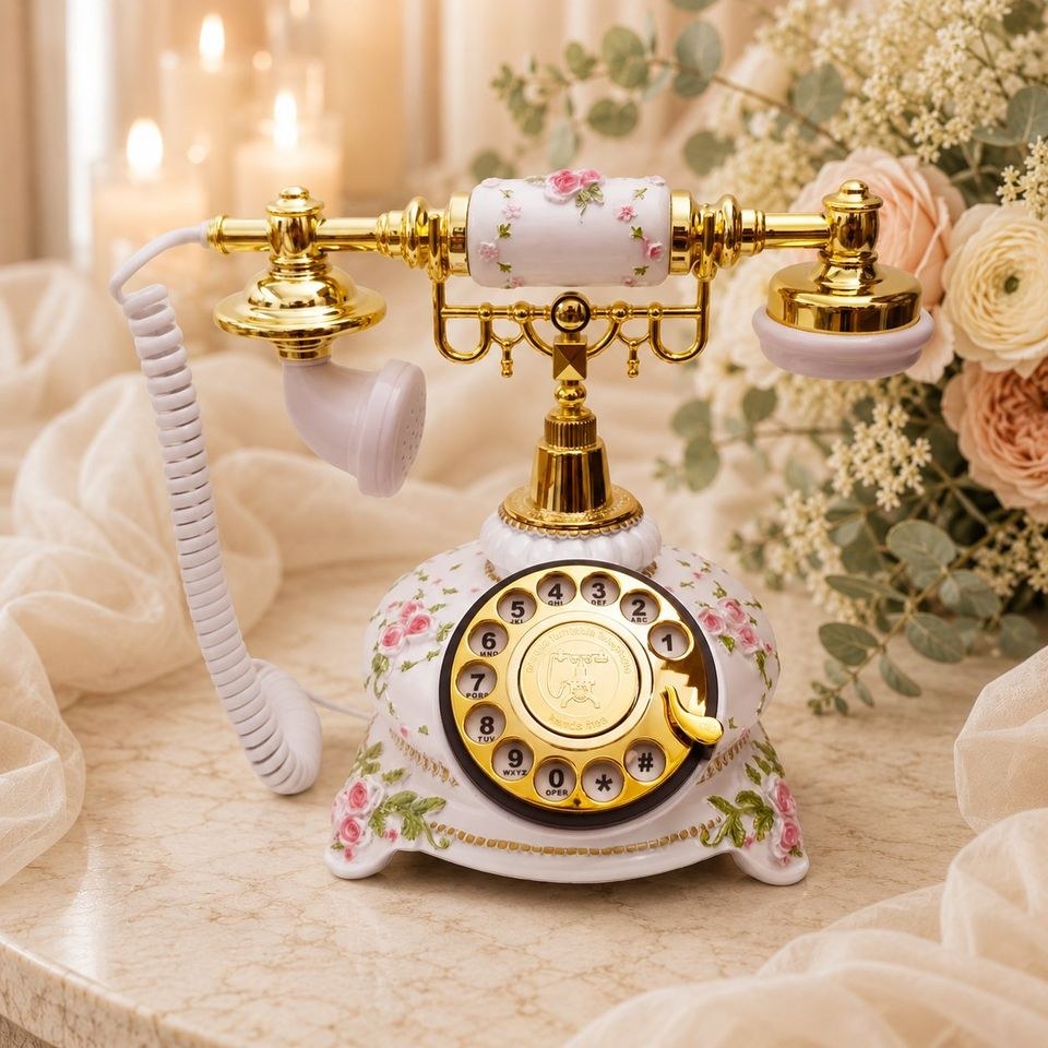Audio Gästebuch Telefon Retro Telefonbank Deko mieten in Eppelborn – 4