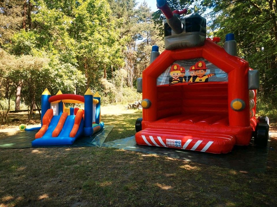 Hüpfburg N Feuerwehr groß Hüpfeburg mieten bei Mietpark Fam. Wischer – 3
