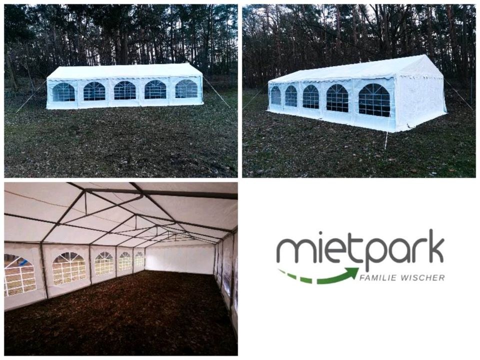 Partyzelt N 5x10m Festzelt Pavillon mieten bei Mietpark Fam. Wischer