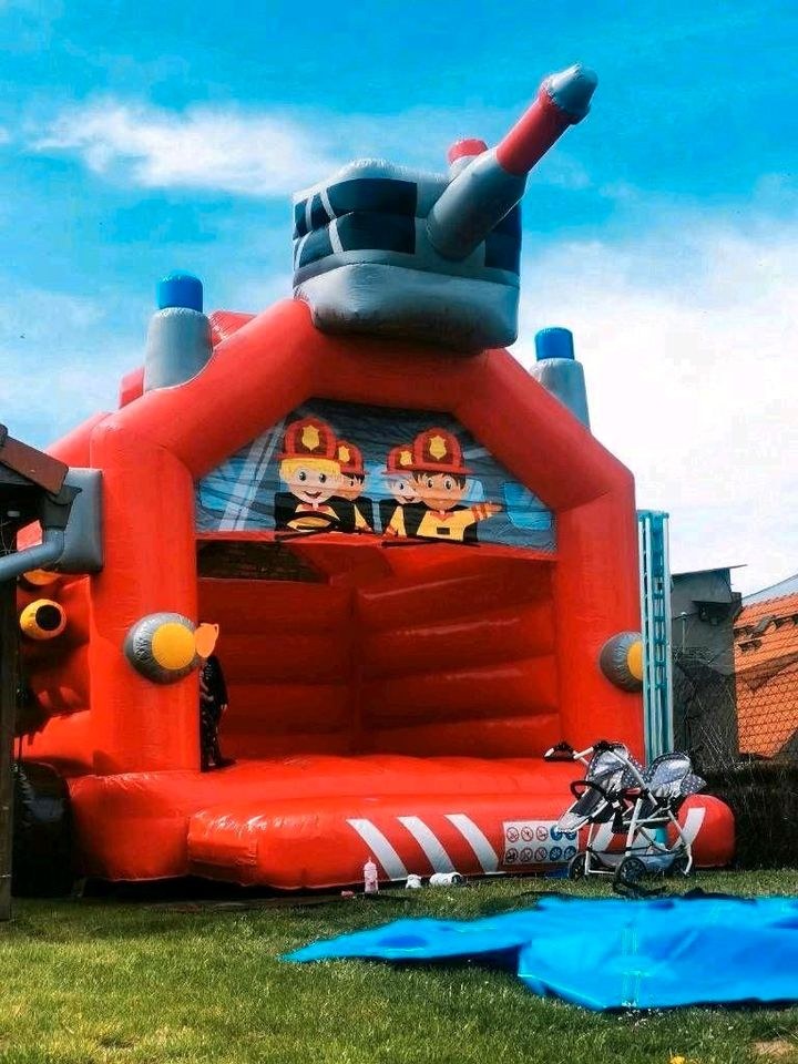 Hüpfburg N Feuerwehr groß Hüpfeburg mieten bei Mietpark Fam. Wischer – 4