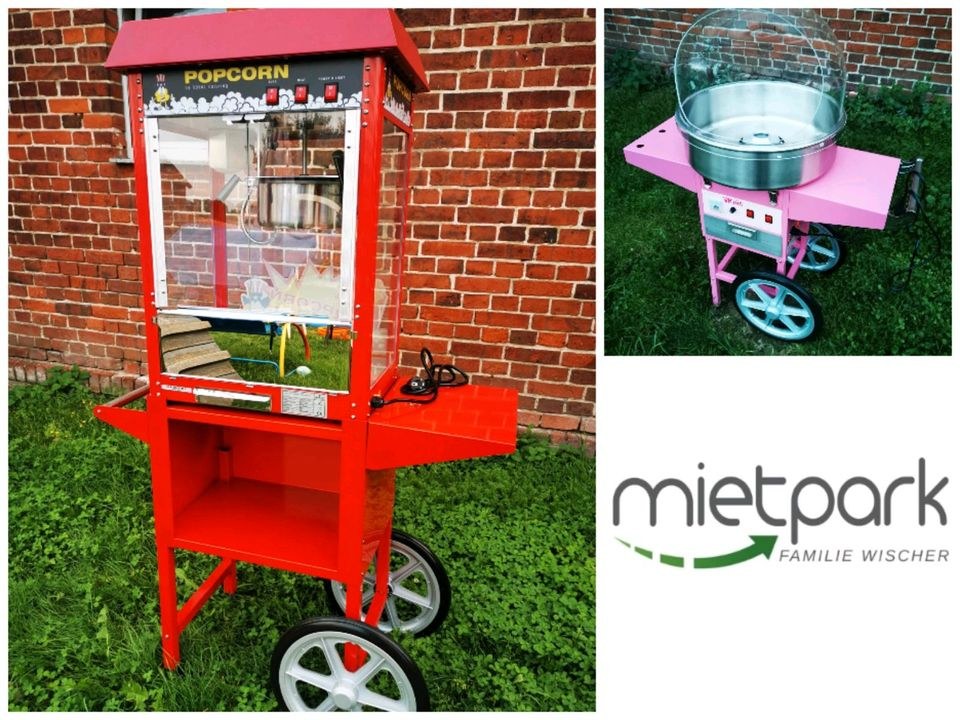 Zuckerwattenmaschine Popcornmaschine N mieten in Schönhausen (Elbe)