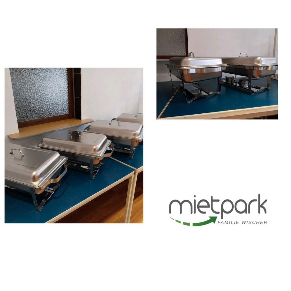 Speisenwärmer N Chafing Dish mieten bei Mietpark Fam. Wischer