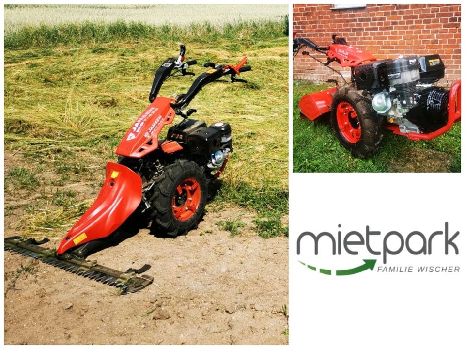 Profi Gartenfräse N Mähbalken Balkenmäher mieten in Schönhausen (Elbe)