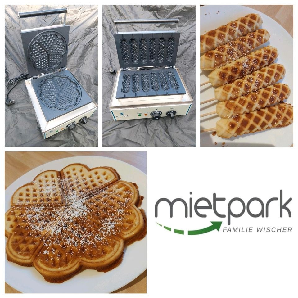 Waffeleisen N Stielwaffeln Gastro mieten bei Mietpark Fam. Wischer