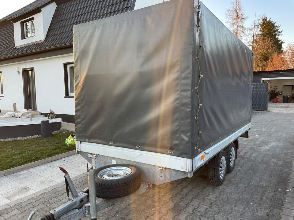 Kfz Anhänger offener Kasten ohne Plane mieten in Lauingen a.d. Donau