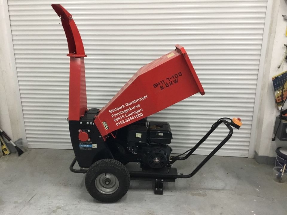 Häcksler 8,6 kw Benzin 0152 53541500 mieten in Lauingen a.d. Donau – 4