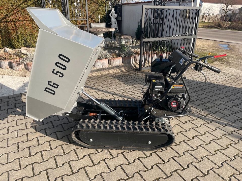 Dumper DG 550 mieten in Lauingen a.d. Donau – für Aushub & Schutt – 4