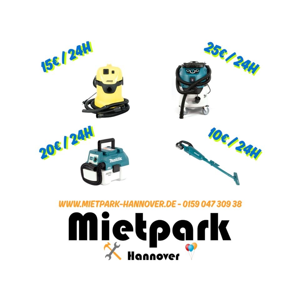 Staubsauger Maschinenabsaugung Werkzeug mieten bei Mietpark - Hannover
