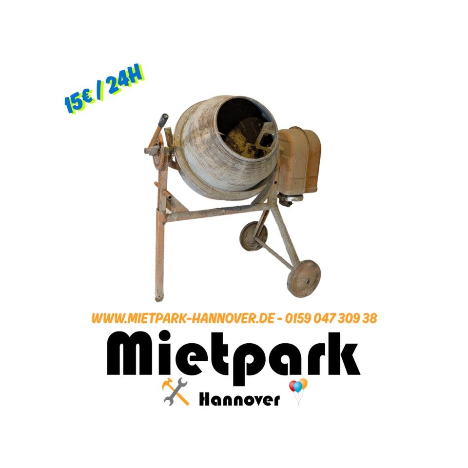 Betonmischer Werkzeug mieten bei Mietpark - Hannover