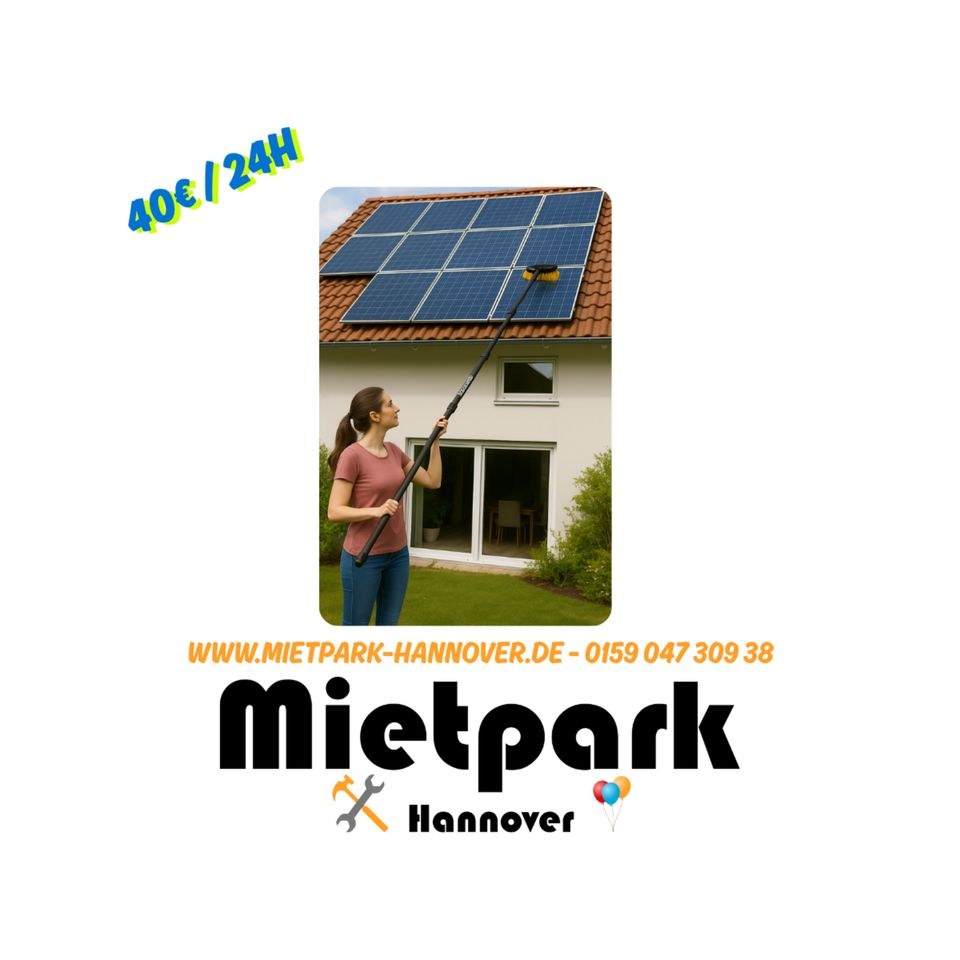 Teleskopwaschbürste Solarpanelwaschbürste mieten in Vahrenwald-List