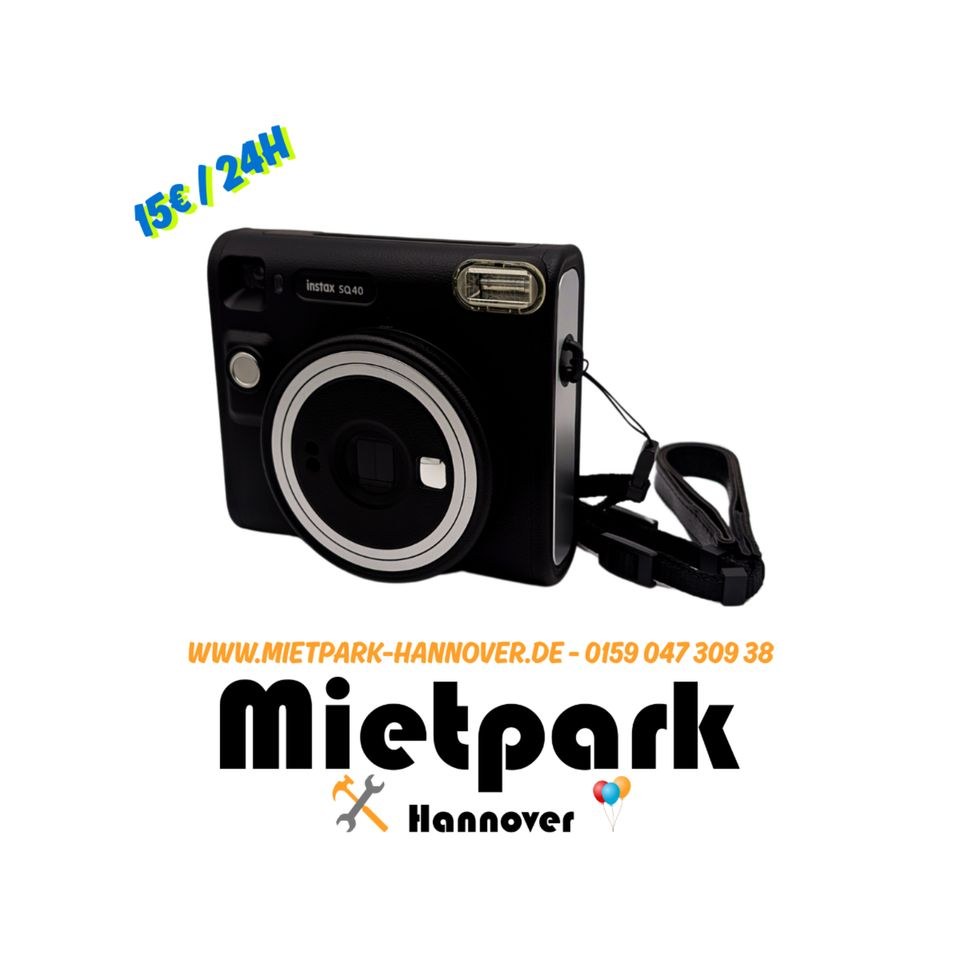 Sofortbildkamera Instax mieten bei Mietpark - Hannover